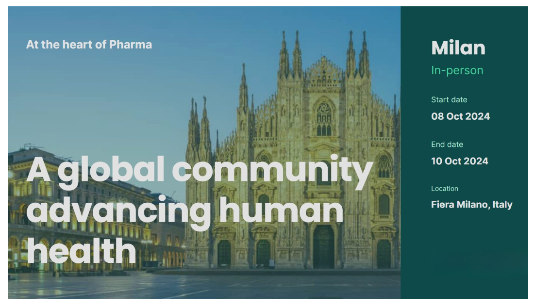 Senova to Attend CPHI Worldwide in Milan(图1)